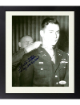 Walter Ehlers signed WWII 8x10 Photo Custom Framing- JSA- Big Red One/1st Infantry Div/D-Day/Medal of Honor