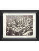 Henry T. King Jr. signed 1946 WWll Nuremberg Trials B&W 8x10 photo Custom Framing PSA #AD55350 Prosecutor Military Tribunals RA