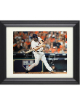 Evan Gattis signed Houston Astros 16x20 Photo #11 Custom Framing- JSA (2017 WS Champs)
