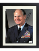Frederick "Boots" Blesse signed Korean War Double Ace Pilot 8x10 Photo Custom Framing- JSA #SS17626- USAF