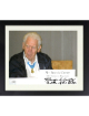 Francis S. Currey signed WWII Color 8x10 Photo Custom Framing- JSA #SS17633- Medal of Honor/Battle of the Bulge