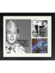 Hiroshi "Hershey" Miyamura signed Korean War Vintage B&W 8x10 Photo Custom Framing (3 sigs)- JSA #SS17649- Medal of Honor/POW