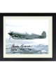 Stephen Bonner signed China/Burma/India WWII B&W 8x10 Photo Custom Framing- JSA #SS17668- 1943-44