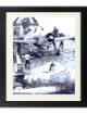 Robert/Bob Maxwell signed WWII 8x10 Photo Custom Framing- JSA #SS51670- VF-11/Navy Ace Pilot /11 Kills