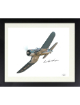 Ed Harper signed 1943 Pappy Boyington's Black Sheep 8x10 Photo Custom Framing- JSA (Corsair Pilot/VMF 214-1943 2nd Tour)