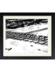 Julian "Bud" Rice signed WWII C-47 Pilot 8x10 Photo Custom Framing- JSA- 37th Sqdn/316 TCG/Prep for Market Garden-9/17/1944