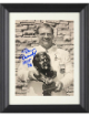 Dan Dierdorf signed B&W Hall of Fame Induction 8x10 Photo HOF 96 Custom Framing (St. Louis Cardinals)