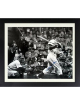 Duke Snider signed Brooklyn Dodgers B&W Batting 16x20 Photo Custom Framing- JSA Hologram