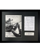 Tracy  Byrd signed 1999 Put Your Hand In Mine Original Sheet Music/Lyrics Custom Framing (22x18)-COA