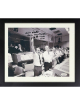 Milton Windler signed NASA Apollo Flight Director B&W 8x10 Photo Custom Framing- JSA- Maroon Flight/Skylab