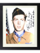 Francis S. Currey signed Vintage WWII 8x10 Photo Custom Framing- JSA #AC92664- Medal of Honor/Battle of the Bulge