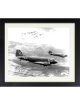 Julian "Bud" Rice signed WWII C-47 Pilot 8x10 Photo Custom Framing- JSA- 37th Sqdn/316 TCG/Training Flight USA 1942