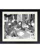 R.E. (Richard) Cole signed Doolittle Raiders Bunkroom WWII 8x10 Photo Custom Framing- JSA (Jimmy Doolittle Co-Pilot)