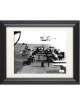 David Thatcher signed 1942 WWII Doolittle Raiders USS Hornet 8x10 Photo Custom Framing- JSA- Ruptured Duck- Engineer- Gunner Cre