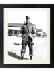 Philip P. Perugini signed WWII Band of Brothers 8x10 Photo Custom Framing- JSA- 101st ABD Easy Co 506th PIR