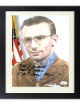 Robert Simanek signed Korean War Vintage 8x10 Photo Custom Framing- JSA- Medal of Honor/USMC Korea 1952