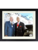 Major Donald J. Strait signed WWII Color 8x10 Photo Custom Framing- JSA #AC92658- P-51 Mustang Double Ace Pilot/361st FT Group