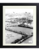 Gerald �Bud� Berry signed WWII Vintage B&W 8x10 Photo Custom Framing- JSA #AC92715- 91st Squadron/439th Troop Carrier Group