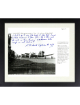 Stanley W. "Swede" Vejtasa signed 1942-43 Battle Coral Sea WWll Ace Pilot 8x10 Photo Custom Framing� PSA #AD55308 (Grim Reapers)