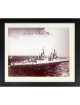 Richard Thelen signed Vintage B&W 8x10 Photo Custom Framing- JSA #AC92704 -1945 USS Indianapolis CA-35 Survivor