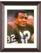 Jim Brown signed Cleveland Browns 8x10 Photo Custom Framing- Beckett Review/NFL Alumni LOA