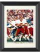 Joe Theismann signed Washington NFL Licensed 8x10 Photo #7 Custom Framing- Tuff Stuff COA/Show Ticket