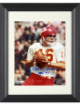 Len Dawson signed Kansas City Chiefs NFL Licensed 8x10 Photo HOF 87 Custom Framing- COA/Show Ticket