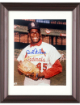 Bob Gibson signed St. Louis Cardinals MLB Licensed 8x10 Photo imperfect Custom Framing- Tuff Stuff COA/Show Ticket