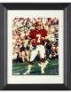 Joe Theismann signed Washington NFL Licensed 8x10 Photo #7 imperfect Custom Framing- Tuff Stuff COA/Show Ticket
