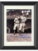 Warren Spahn & Johnny Sain dual signed Boston Braves 8x10 Photo Pray For Rain Custom Framing- Tuff Stuff COA