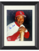 Ozzie Smith signed St. Louis Cardinals MLB Licensed 8x10 Photo Custom Framing- Tuff Stuff COA/Show Ticket (HOF)