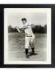 Joe Sewell signed New York Yankees Vintage B&W 8x10 Photo imperfect Custom Framing- Stacks of Plaques COA