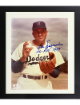 Don Newcombe signed Brooklyn Dodgers MLB Licensed 8x10 Photo Custom Framing NL ROY 1949 imperfect- COA