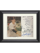 Gaylord Perry signed San Francisco Giants MLB Licensed Hall of Fame Induction Day 8x10 Photo/Card Custom Framing- COA