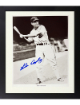 Luke Appling signed Chicago White Sox Vintage B&W 8x10 Photo Custom Framing imperfect- NFL Alumni LOA