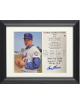 Tom Seaver signed New York Mets MLB Licensed 300th Victory 8x10 Photo/Card Custom Framing- COA/CSA Show Ticket