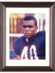 Gale Sayers signed Chicago Bears 8x10 Photo imperfect Custom Framing- NFL Alumni LOA