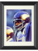Carl Eller signed Minnesota Vikings NFL 8x10 Photo #81 imperfect Custom Framing- COA (HOF/Purple People Eaters)
