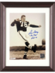 Lou Groza signed Cleveland Browns NFL 8x10 Photo dual "The Toe"/HOF 79 imperfect Custom Framing- COA/Allan George Enterprises