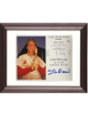 Stan Musial signed St. Louis Cardinals MLB Hall of Fame Induction Day 8x10 Photo/Card imperfect Custom Framing- Tuff Stuff COA