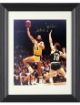 Kareem Abdul-Jabbar signed Los Angeles Lakers 8x10 Photo Custom Framing- Tuff Stuff COA (HOF)