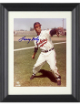 Larry Doby signed Cleveland MLB Licensed 8x10 Photo Custom Framing- COA/Show Ticket (HOF/7X AS)