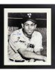 Jim Zapp signed Birmingham Black Barons Negro League Vintage B&W 8x10 Photo Custom Framing- BP Sports COA
