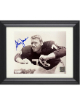 Stan Jones signed Chicago Bears NFL Licensed Vintage B&W 8x10 Photo Custom Framing- COA (HOF/7X Pro Bowl)