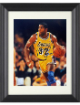 Magic Johnson signed Los Angeles Lakers NBA Licensed 8x10 Photo imperfect Custom Framing- Prince Of Cards/Darren Prince COA