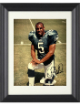 Donovan McNabb signed Philadelphia Eagles 8x10 Photo ding Custom Framing- Tuff Stuff COA/Show Ticket