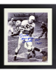Dante Lavelli signed Cleveland Browns NFL Licensed B&W 8x10 Photo Gluefingers/HOF 1975 imperfect Custom Framing- COA