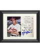 Early Wynn signed Cleveland MLB Licensed 300th Victory 8x10 Photo/Card Custom Framing- Tuff Stuff COA/Show Ticket