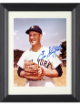 Enos Slaughter signed New York Yankees MLB Licensed 8x10 Photo Custom Framing- COA (HOF)