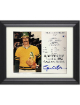 Rollie Fingers signed Oakland A's MLB Licensed Hall of Fame Induction Day 8x10 Photo/Card Custom Framing- Stacks of Plaques COA